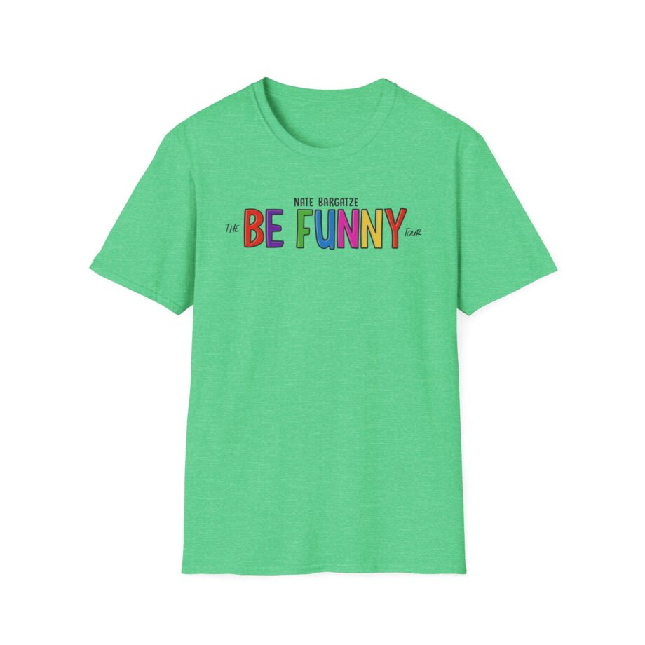Nate Bargatze the Be Funny Tour Unisex Softstyle T-Shirt