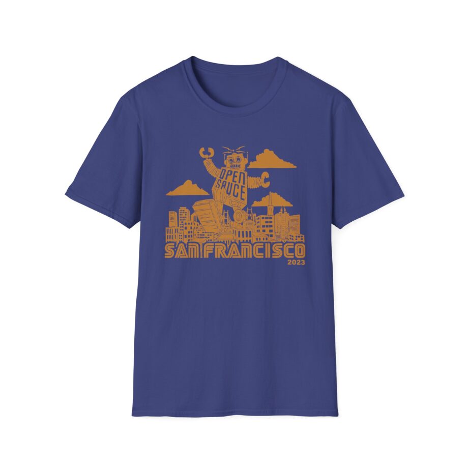 William Osman Open Sauce San Francisco Unisex Softstyle T-Shirt