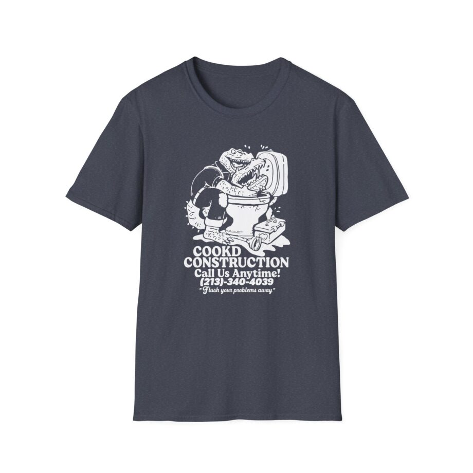 Lazarbeam  Cookd Construction Call Us Anytime Unisex Softstyle T-Shirt