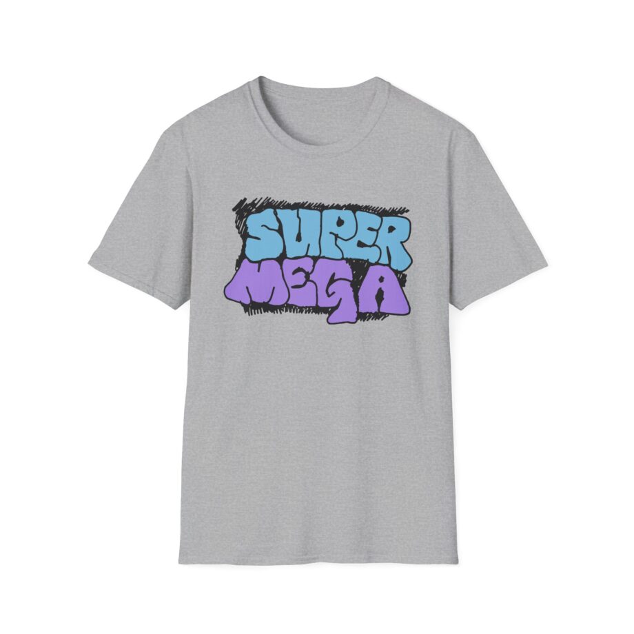 Supermega Funny Brothers Doodle  Unisex Softstyle T-shirt