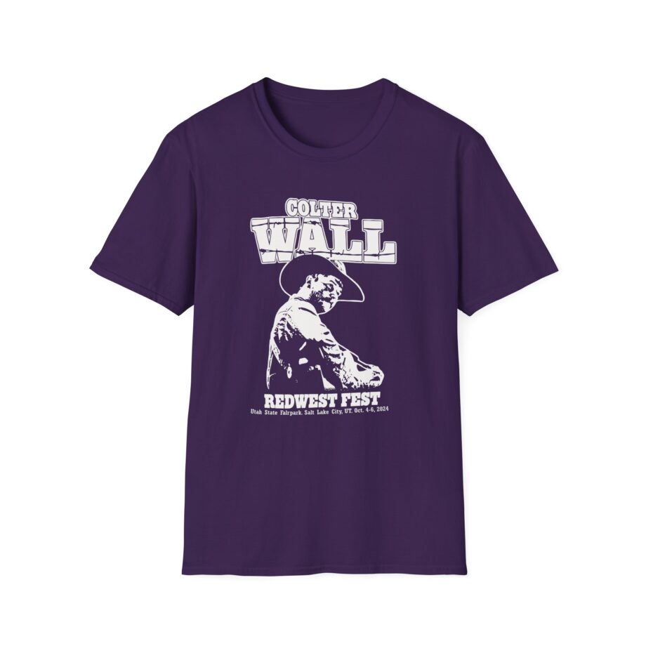 Colter Wall Redwest Fest Unisex Softstyle T-shirt