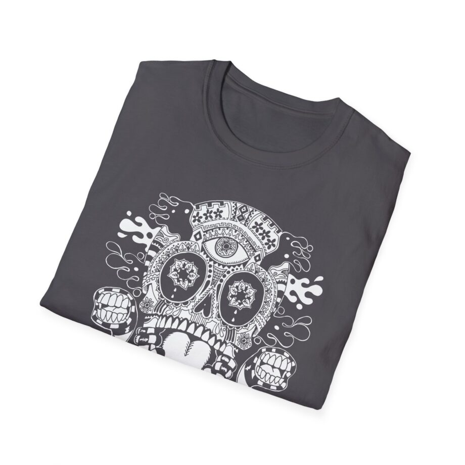 Will Wood Host Skull Unisex Softstyle T-shirt
