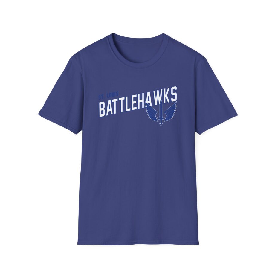 St. Louis Battlehawks 108 Stitches Tarc Merman  Unisex Softstyle T-Shirt