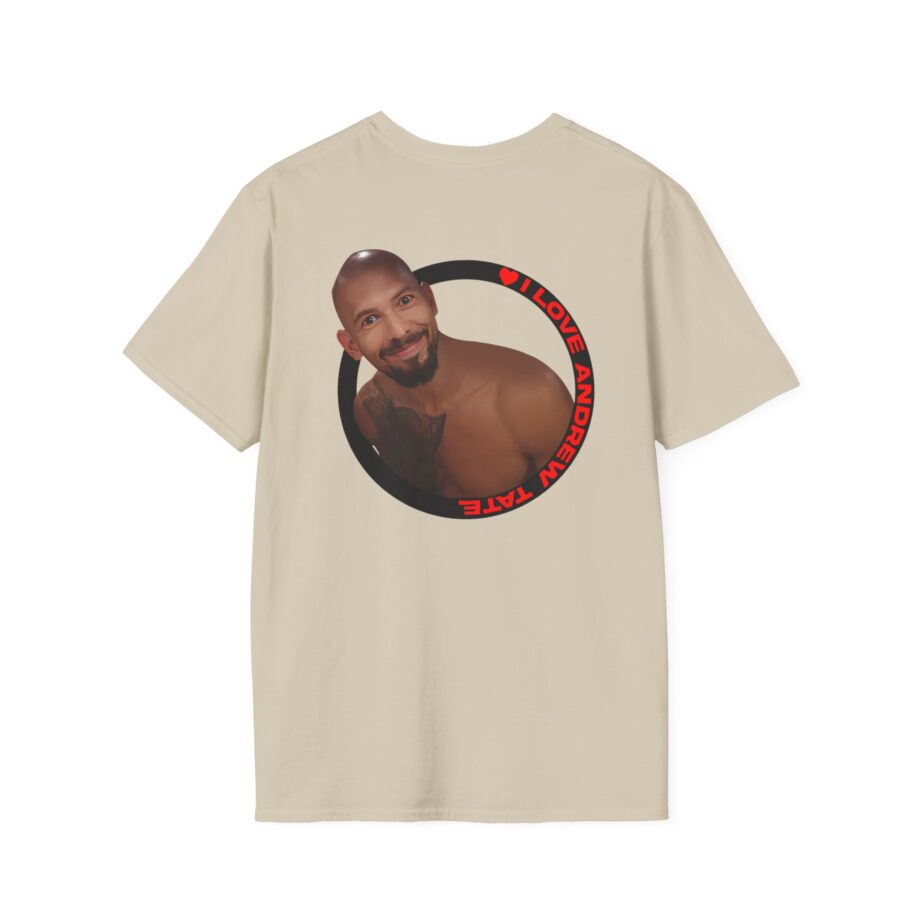 Andrew Tate Love Tate Unisex Softstyle T-Shirt