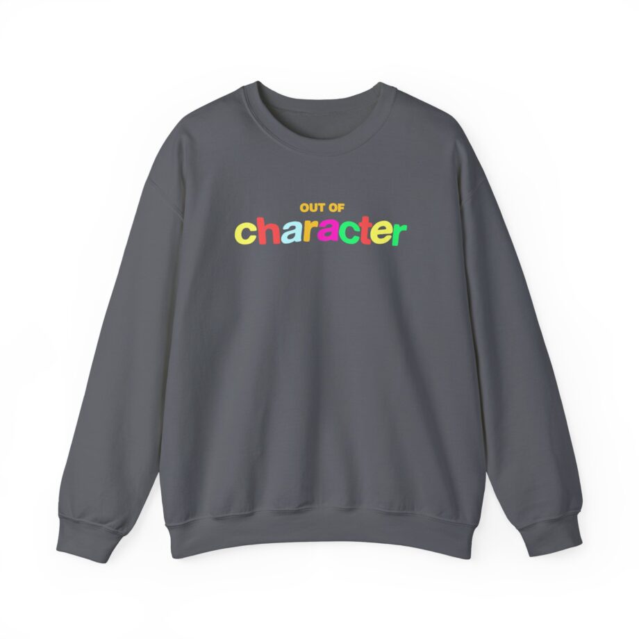 Slushy Noobz  Out Of Character Unisex Heavy Blend Crewneck Sweatshirt