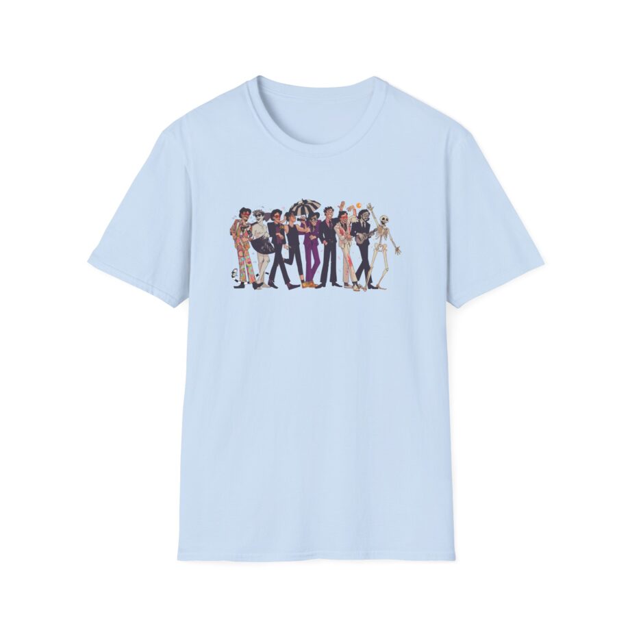 Will Wood Death of the Author Unisex Softstyle T-shirt