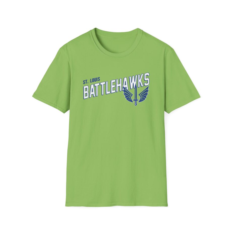 St. Louis Battlehawks 108 Stitches Tarc Merman  Unisex Softstyle T-Shirt