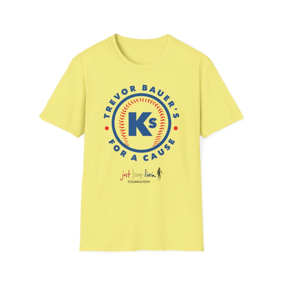 Trevor Bauer’s Ks for a Cause Unisex Softstyle T-Shirt