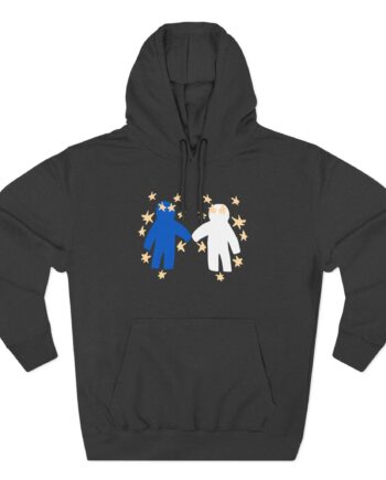 Slushy Noobz  Out Of Character Three-panel Fleece Hoodie