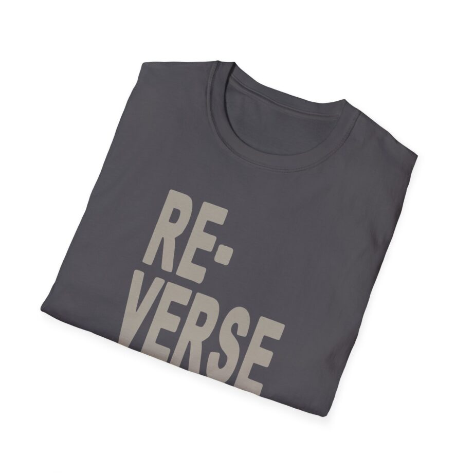 Armchair Expert Reverse Back Unisex Softstyle T-shirt