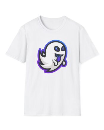 Ninja Ghosty Blue Dye Unisex Softstyle T-shirt