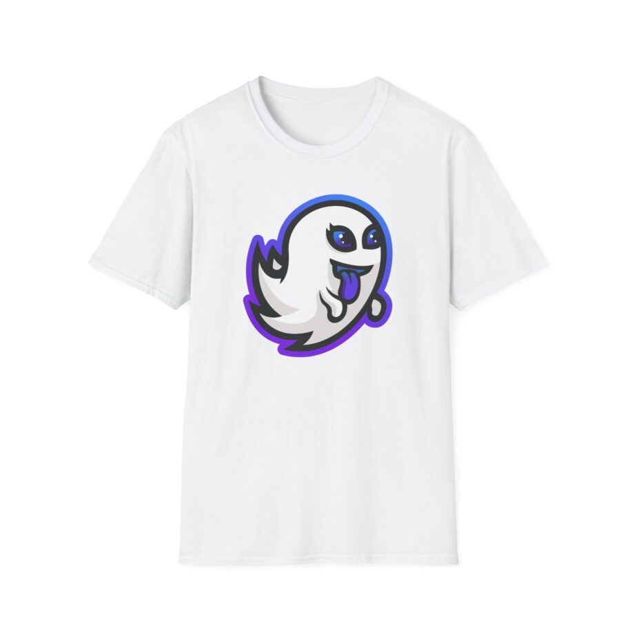 Ninja Ghosty Blue Dye Unisex Softstyle T-shirt