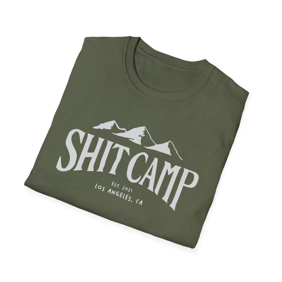 Qtcinderella Shit Camp Unisex Softstyle T-shirt