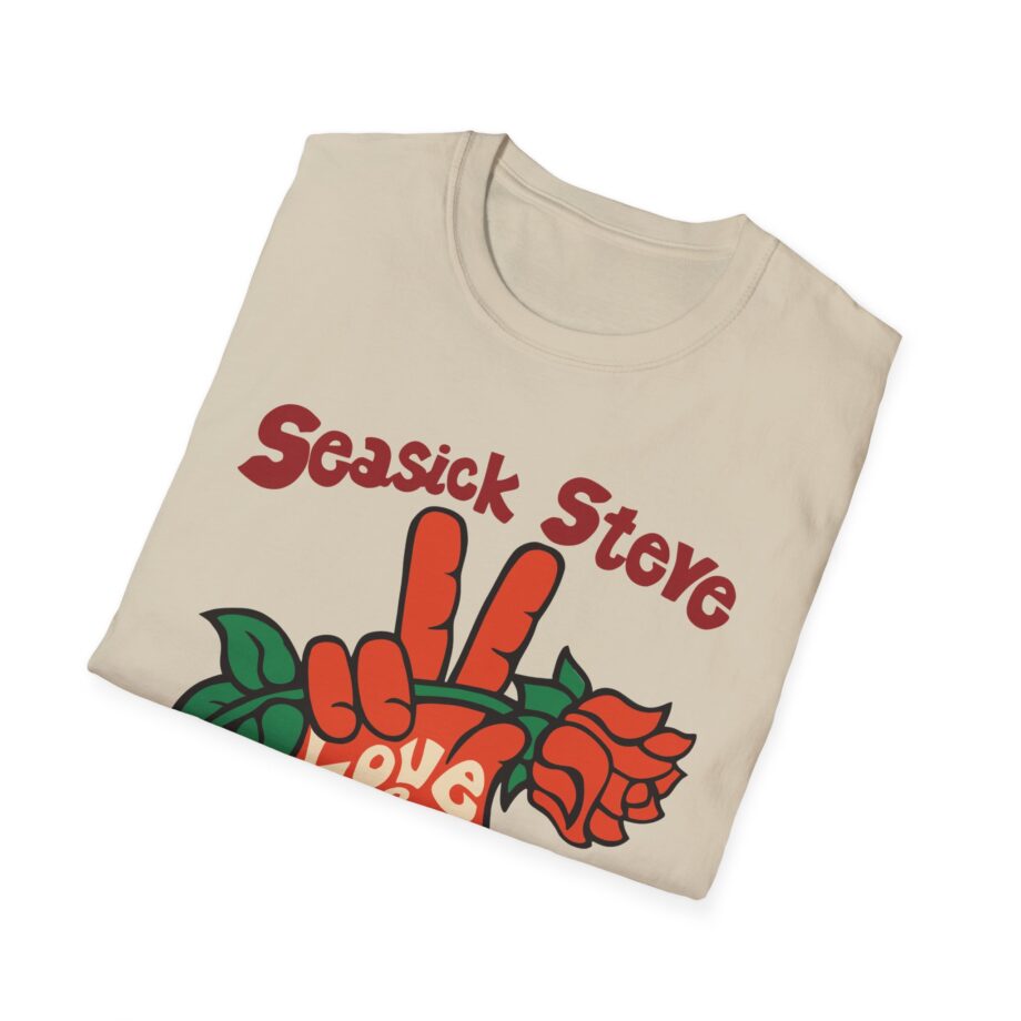 Seasick Steve Love & Peace Unisex Softstyle T-Shirt