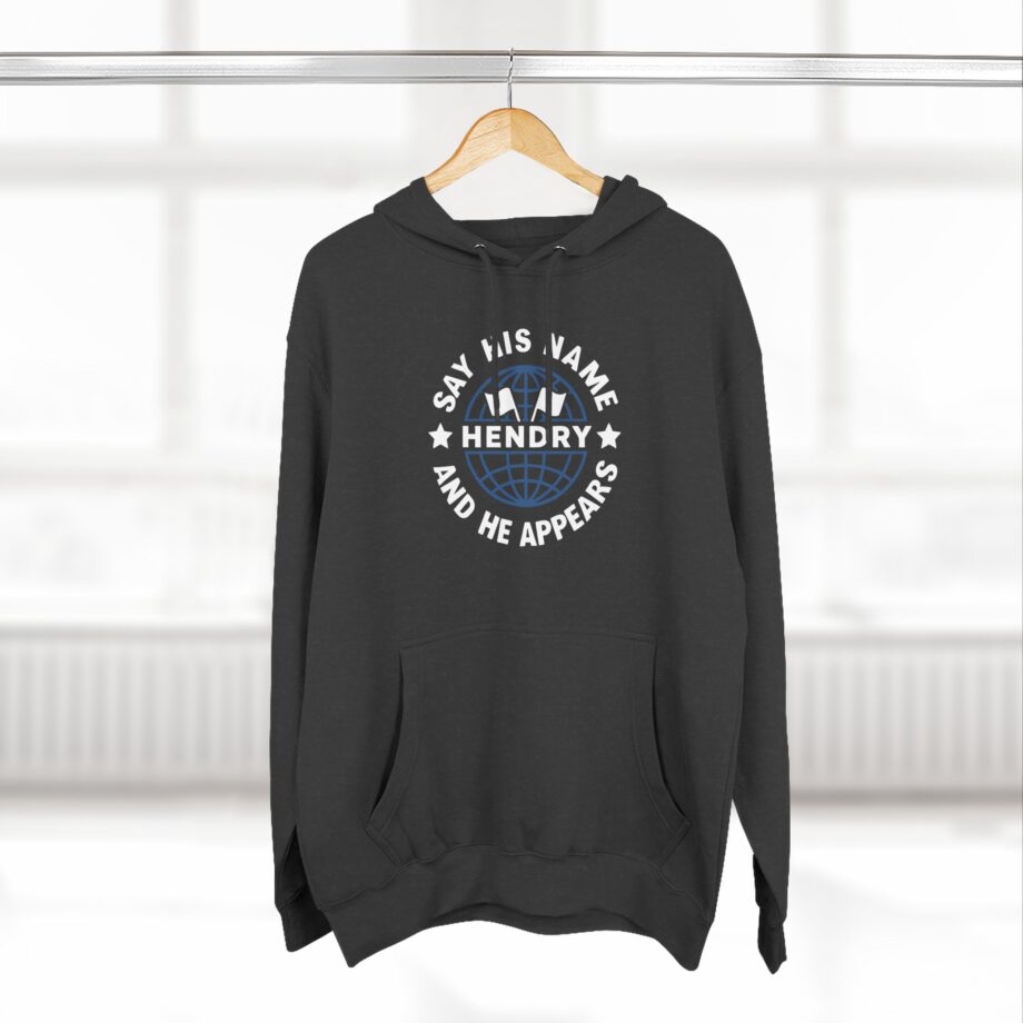 Say His Name Joe Hendry Three-Panel Fleece Hoodie