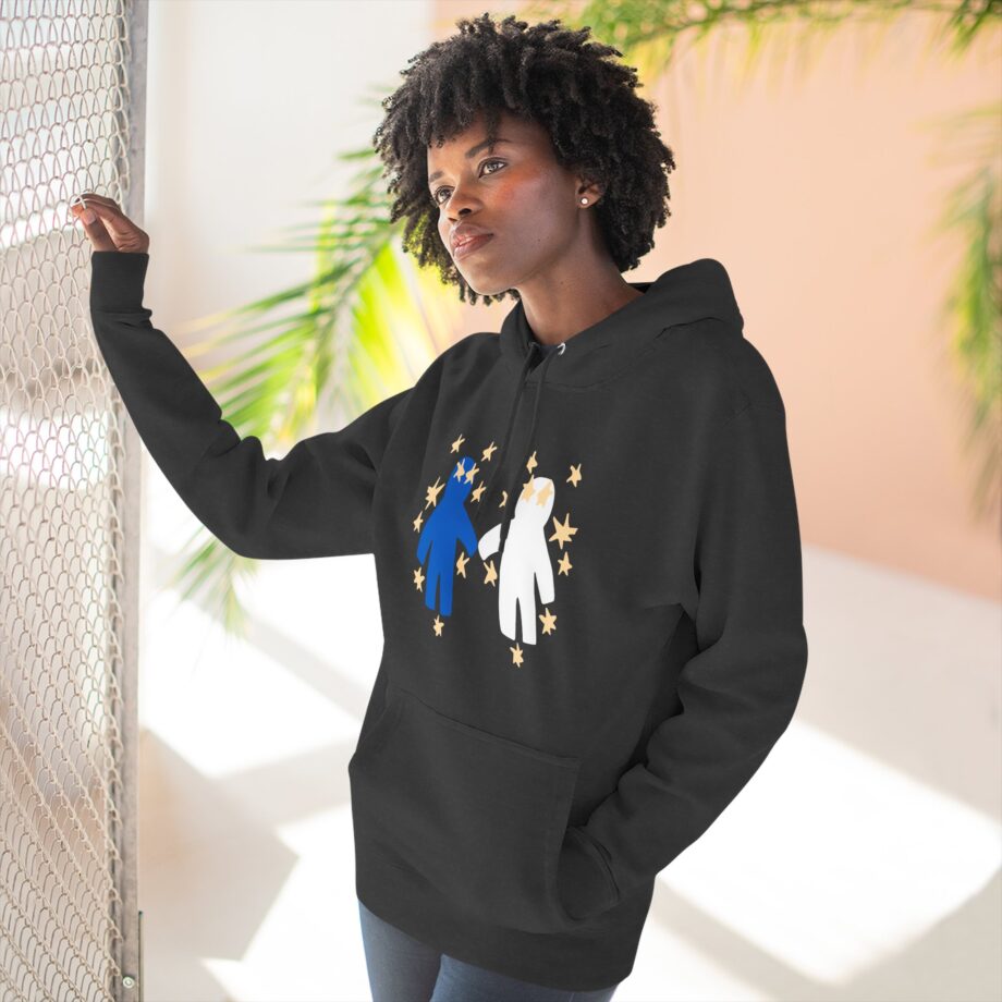 Slushy Noobz  Out Of Character Three-panel Fleece Hoodie