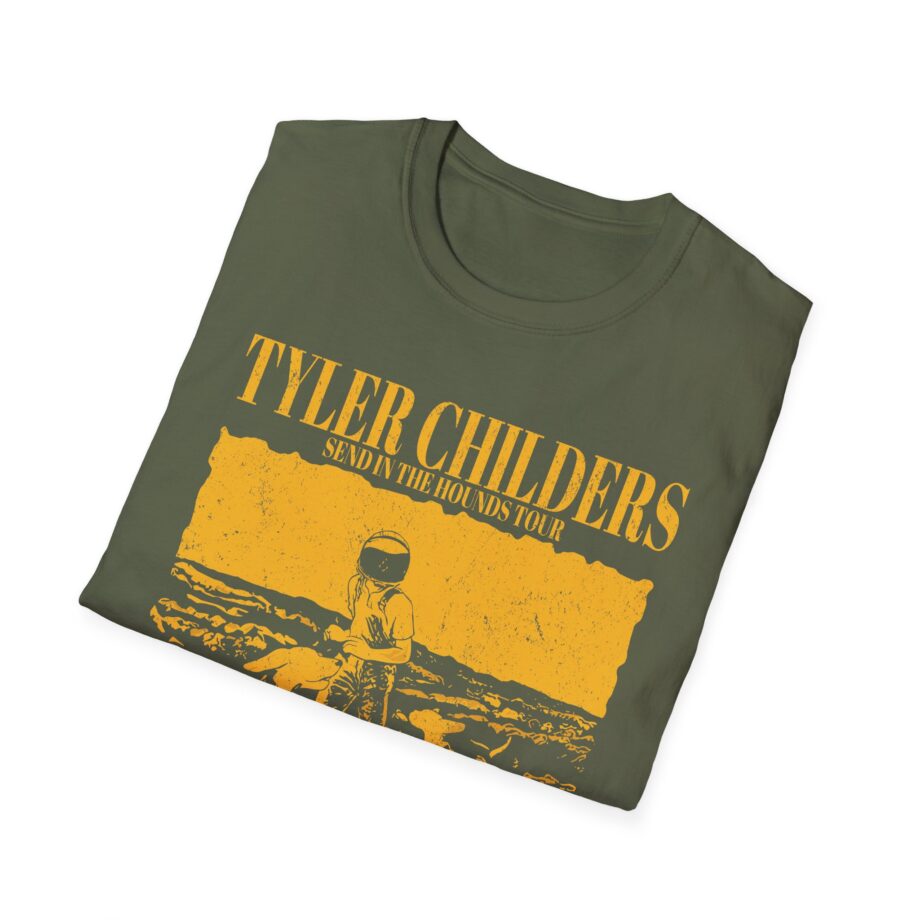 Tyler Childers Grey Hounds Tour Unisex Softstyle T-shirt