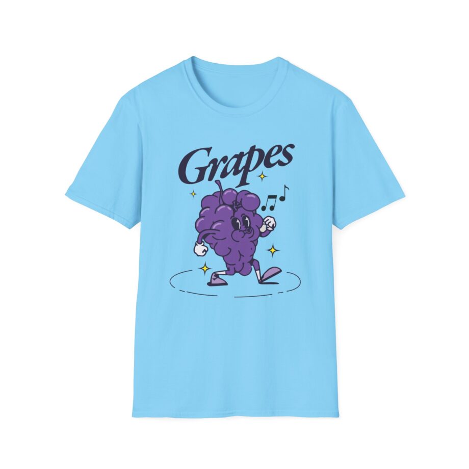 James Marriott Grapes Natural Unisex Softstyle T-Shirt
