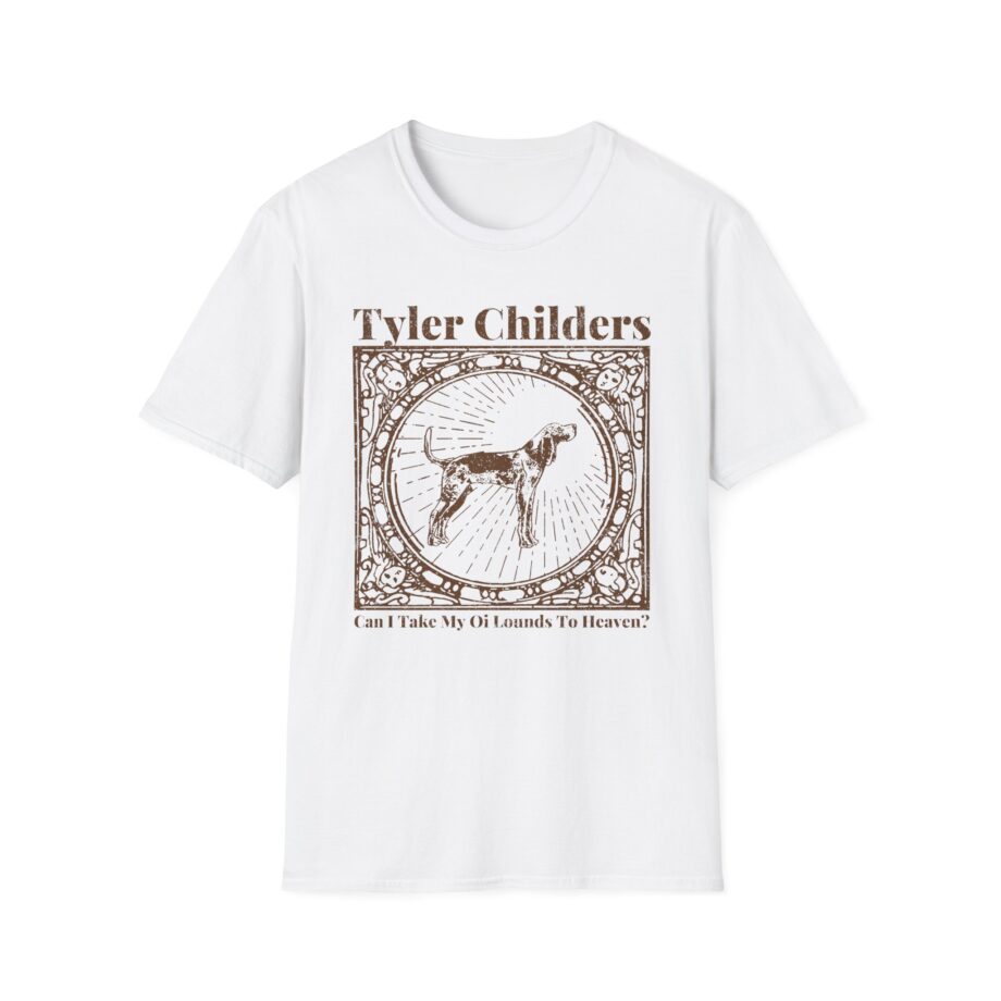 Tyler Childers Beige Hound Unisex Softstyle T-shirt