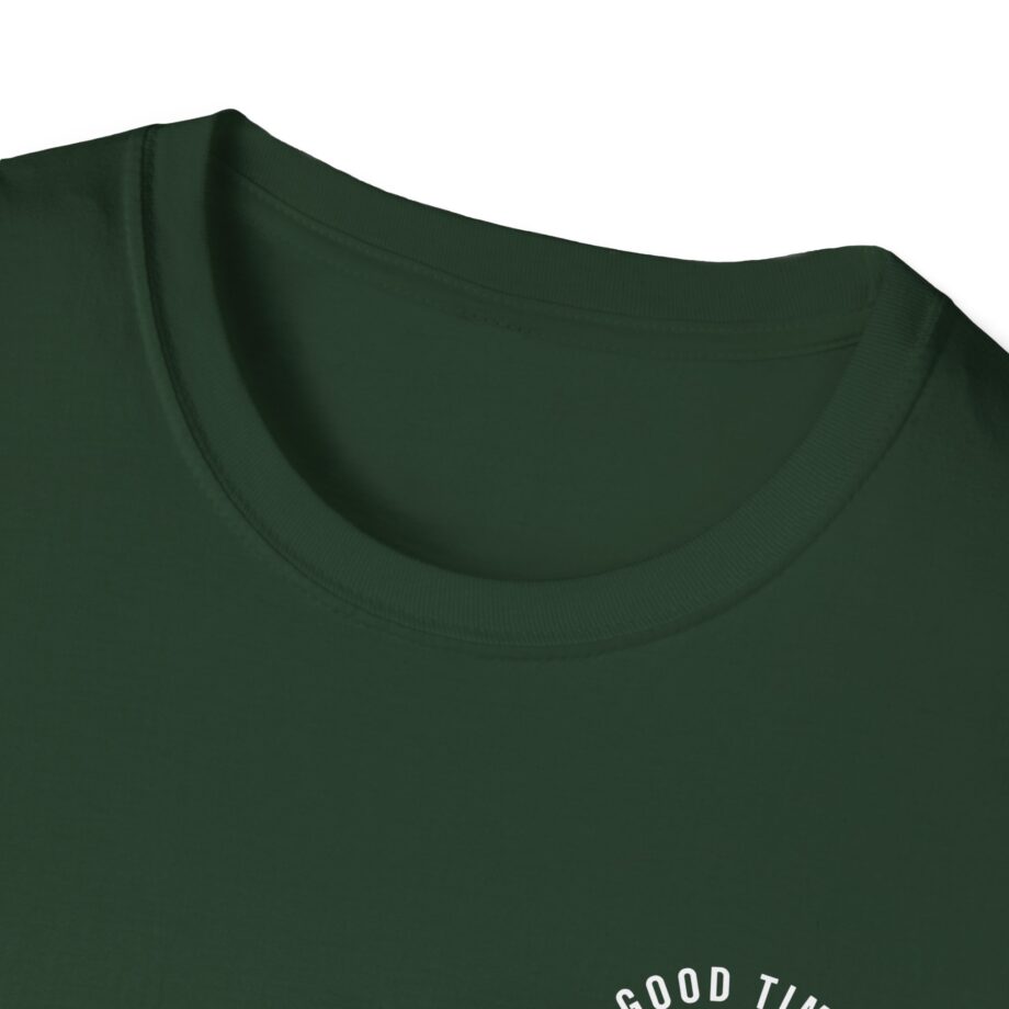 Good Times Bad Friends Unisex Softstyle T-shirt