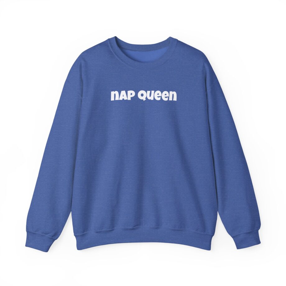 Slushy Noobz Nap Queen Unisex Heavy Blend Crewneck Sweatshirt