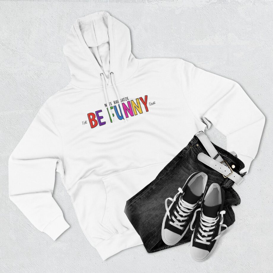 Nate Bargatze the Be Funny Tour Three-panel Fleece Hoodie