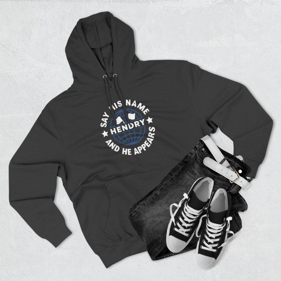 Say His Name Joe Hendry Three-Panel Fleece Hoodie