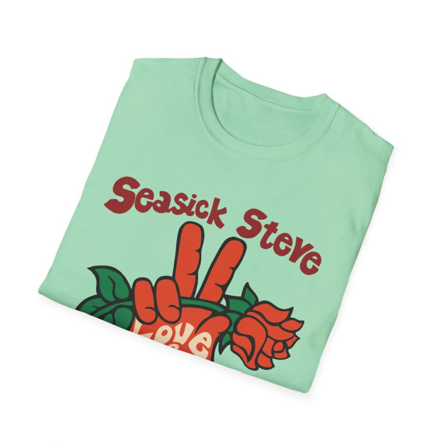 Seasick Steve Love & Peace Unisex Softstyle T-Shirt