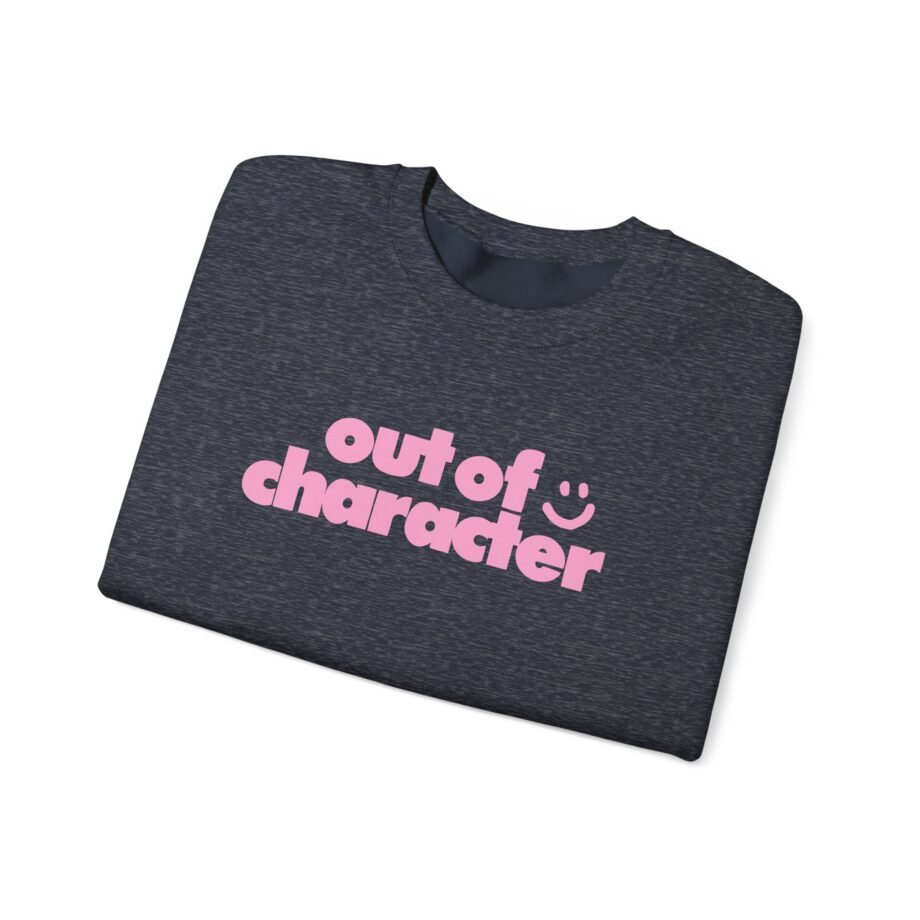 Slushy Noobz  Out Of Character Unisex Heavy Blend Crewneck Sweatshirt