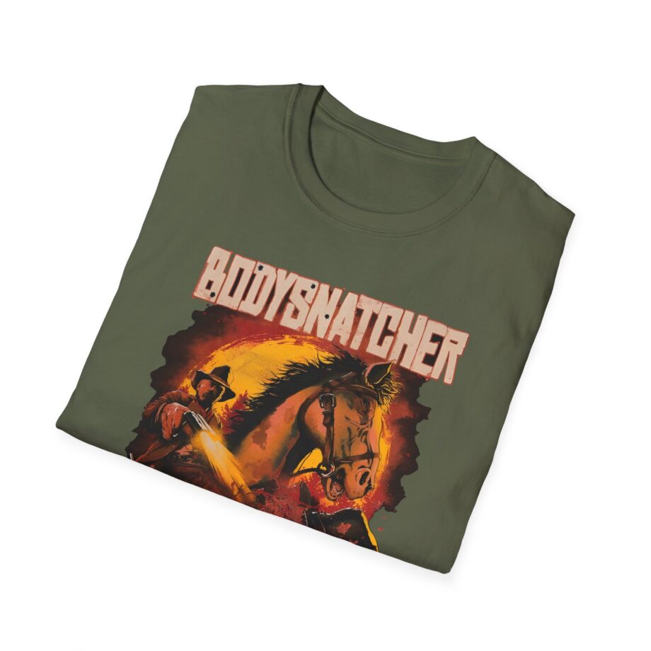 Bodysnatcher Cowboy Design Unisex Softstyle T-shirt