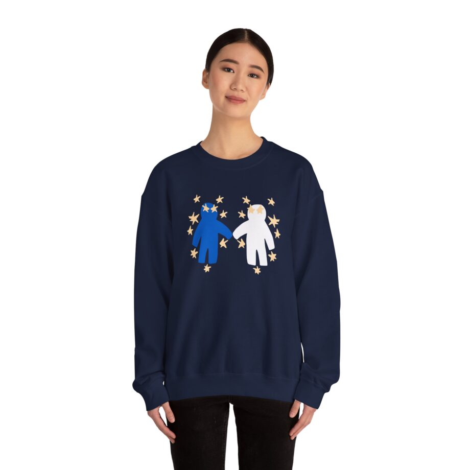 Slushy Noobz  Out Of Character Unisex Heavy Blend Crewneck Sweatshirt
