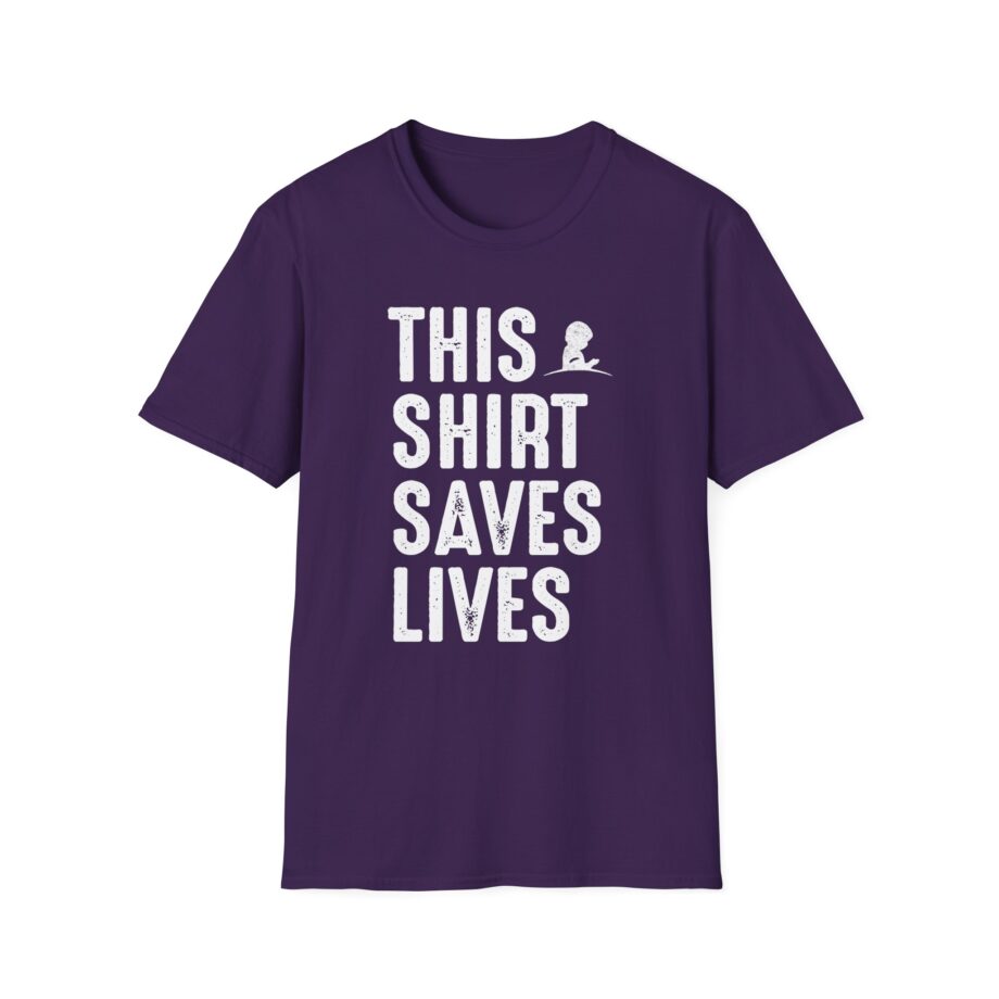 Drlupo this shirt saves lives Unisex Softstyle T-Shirt