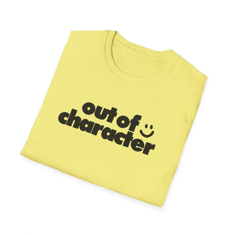 Slushy Noobz Out of Character Unisex Softstyle T-shirt