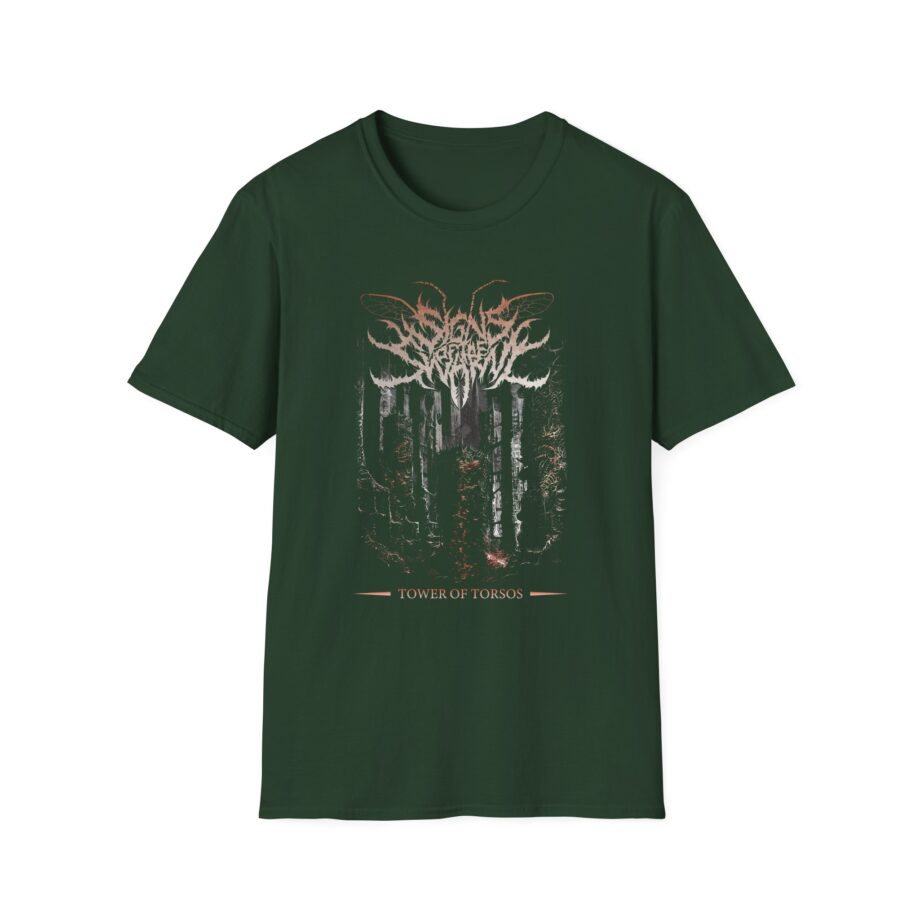 Signs of the Swarm Tower of Torsos Unisex Softstyle T-Shirt