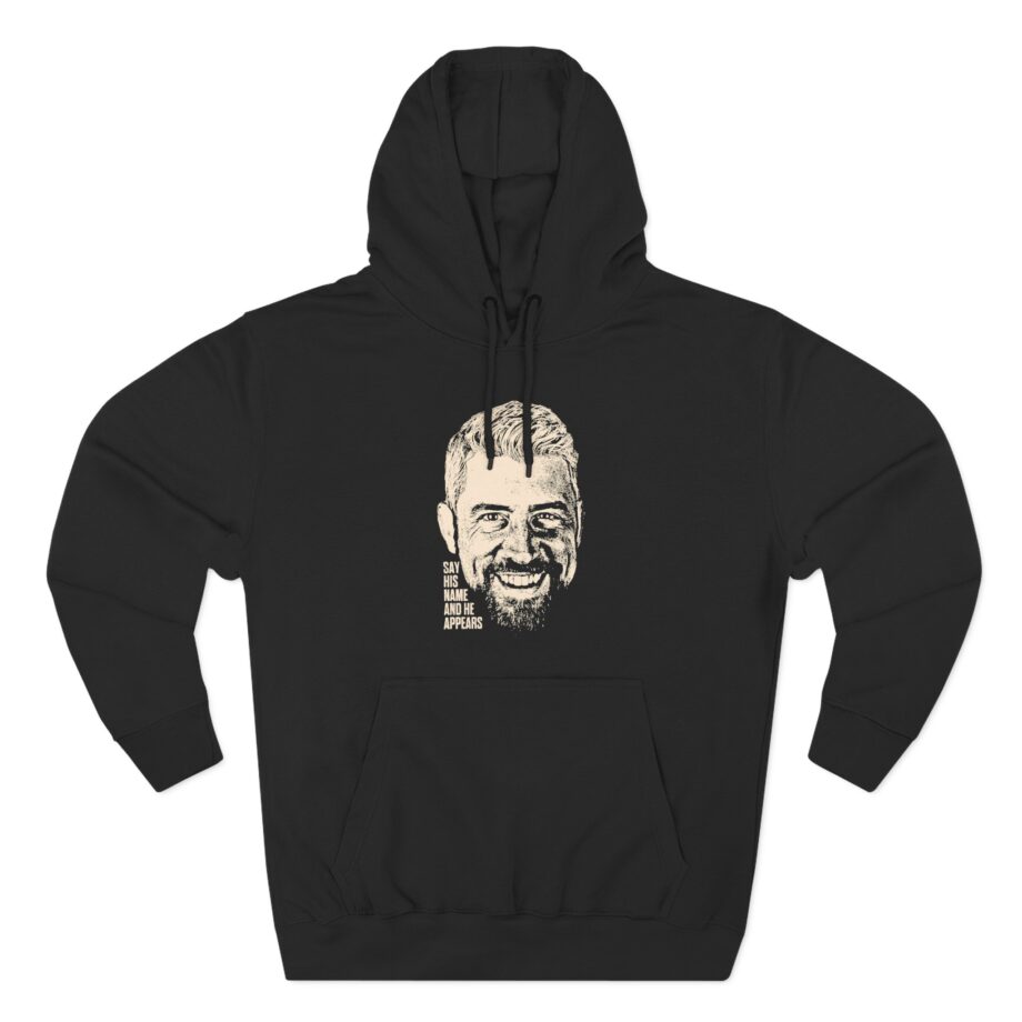 Joe Hendry Say His Name and He Appears Three-Panel Fleece Hoodie