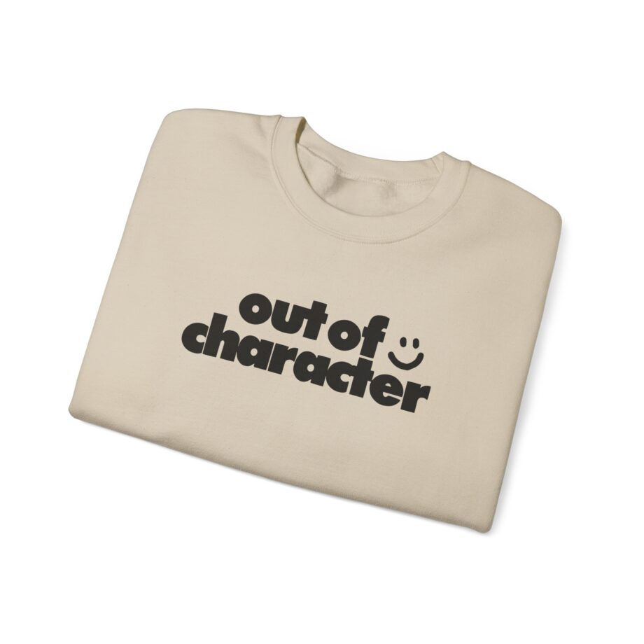 Slushy Noobz Out of Character Unisex Heavy Blend Crewneck Sweatshirt