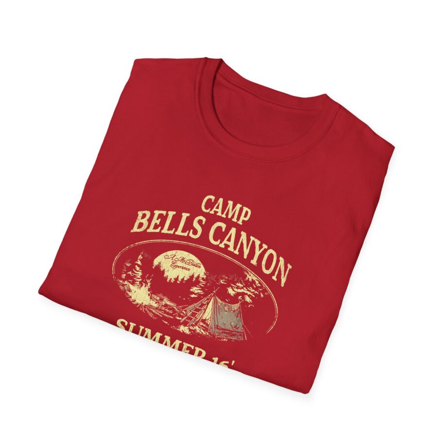 Mrballen Bells Canyon Distressed Unisex Softstyle T-Shirt
