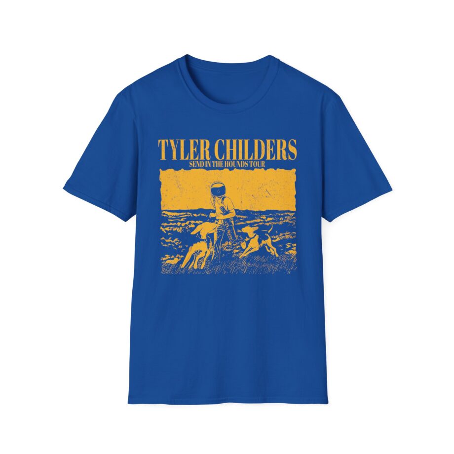 Tyler Childers Grey Hounds Tour Unisex Softstyle T-shirt