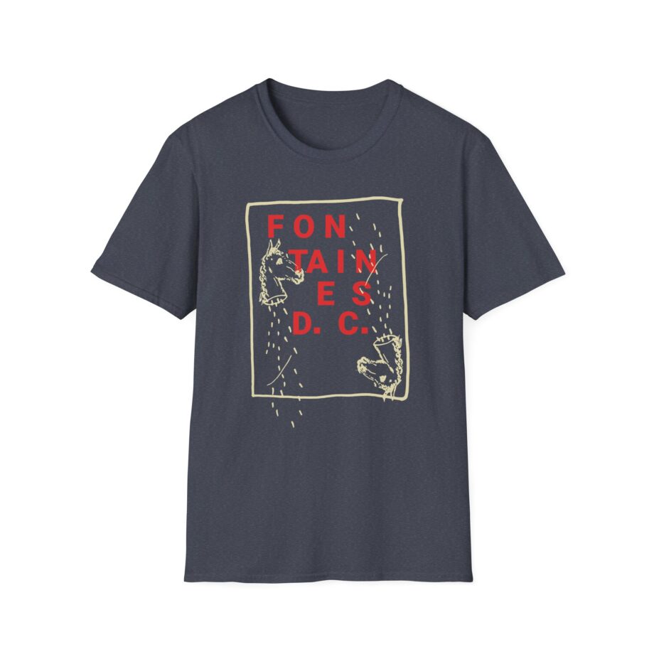 Fontaines Horse Head Unisex Softstyle T-Shirt