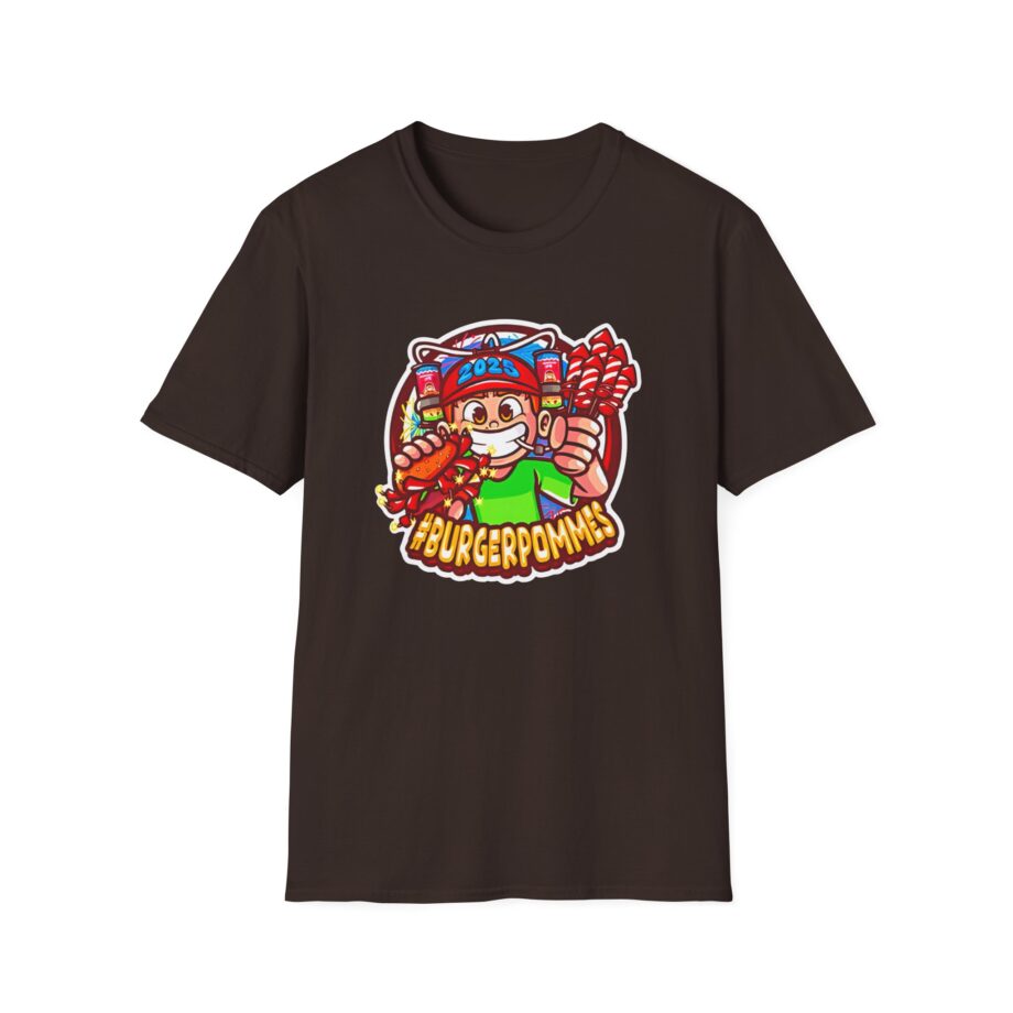 Burger Pommes  Unisex Softstyle T-Shirt
