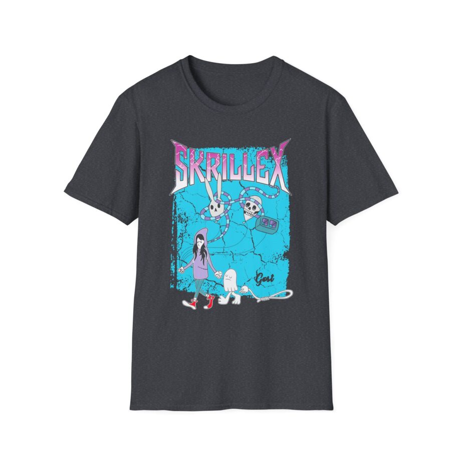 Skrillex Gost Album Cover  Unisex Softstyle T-Shirt