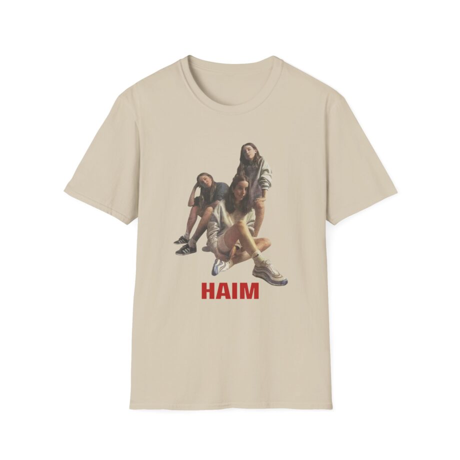 Haim Concert From the Year They Played Unisex Softstyle T-shirt