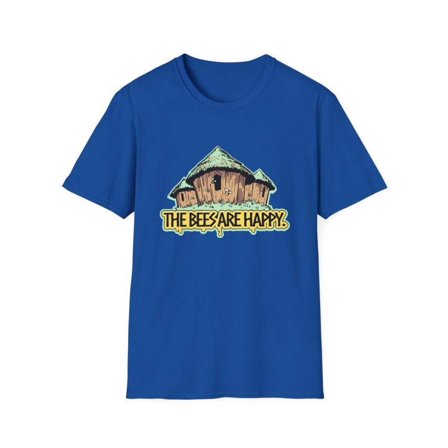 Valheim the Bees Are Happy Unisex Softstyle T-shirt