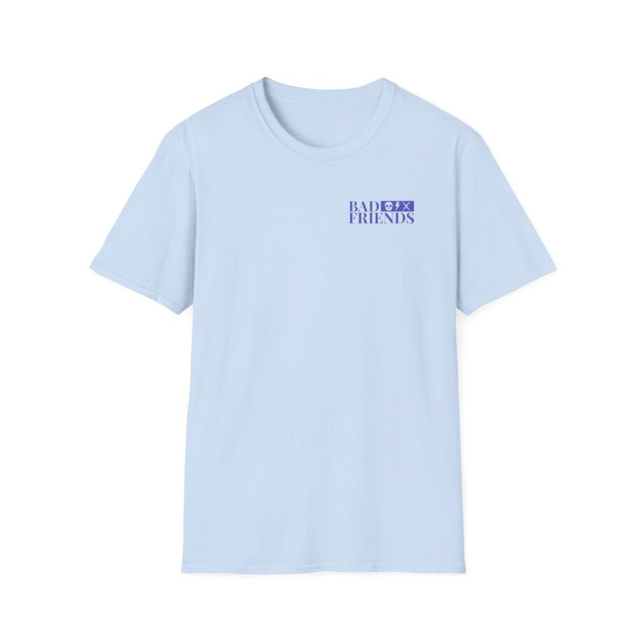 Bad Friends Rudy and Her Knives Lavender Unisex Softstyle T-shirt