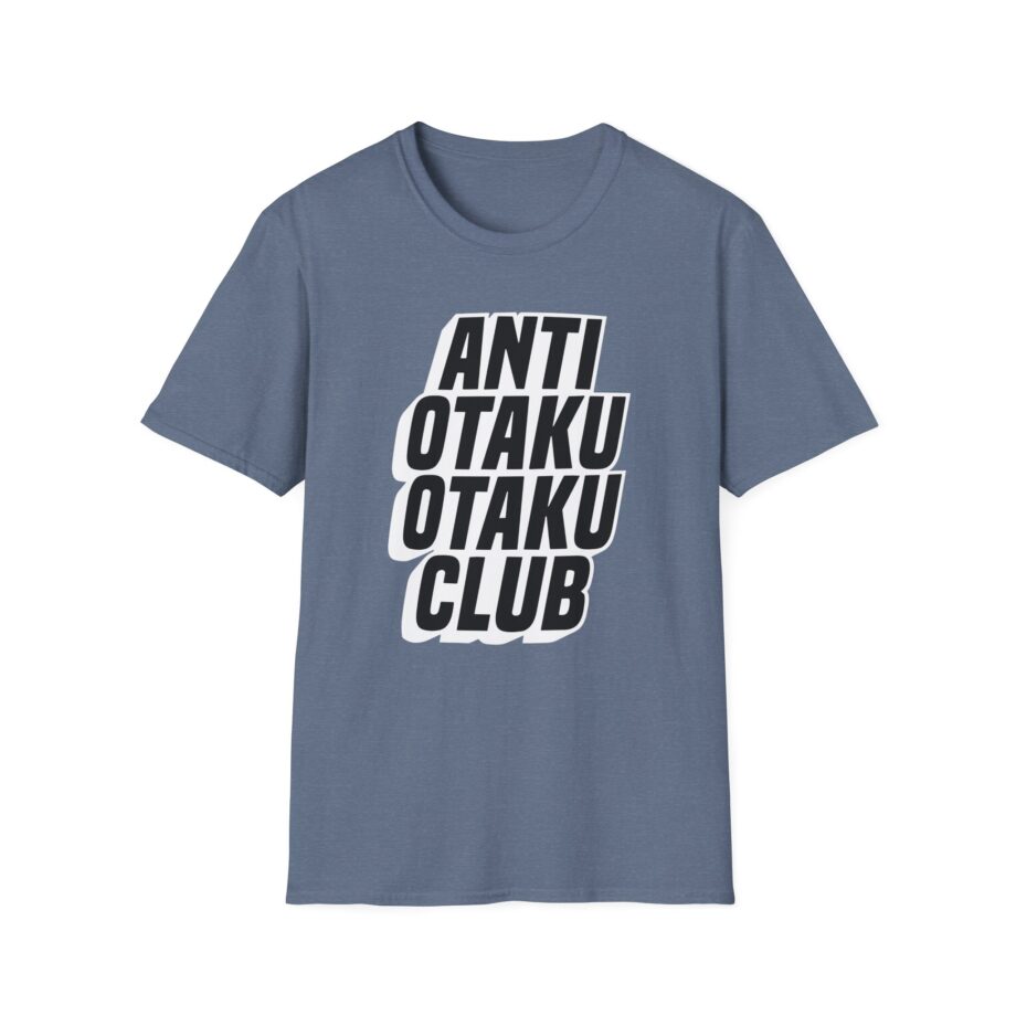 Rubius Anti Otaku Otaku Club Unisex Softstyle T-Shirt