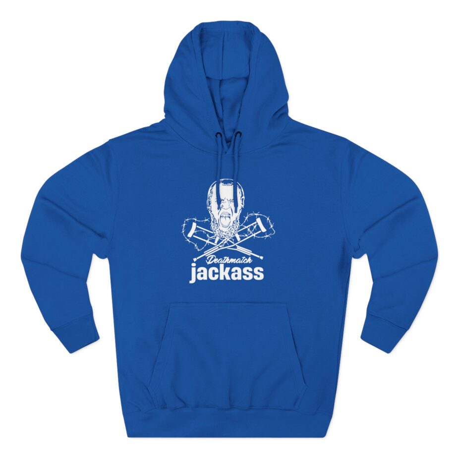 Dale Patricks-deathmatch Jackass Three-Panel Fleece Hoodie