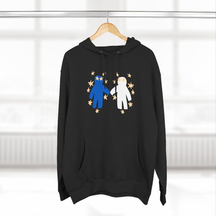 Slushy Noobz  Out Of Character Three-panel Fleece Hoodie