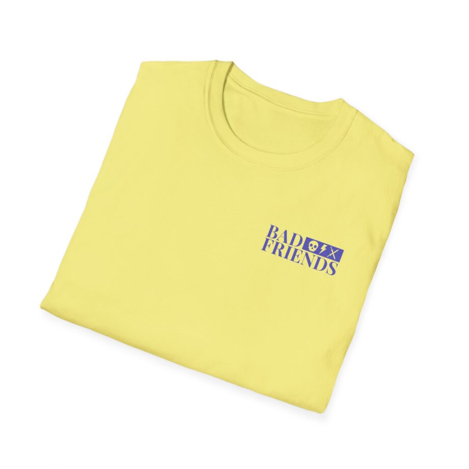 Bad Friends Rudy and Her Knives Lavender Unisex Softstyle T-shirt