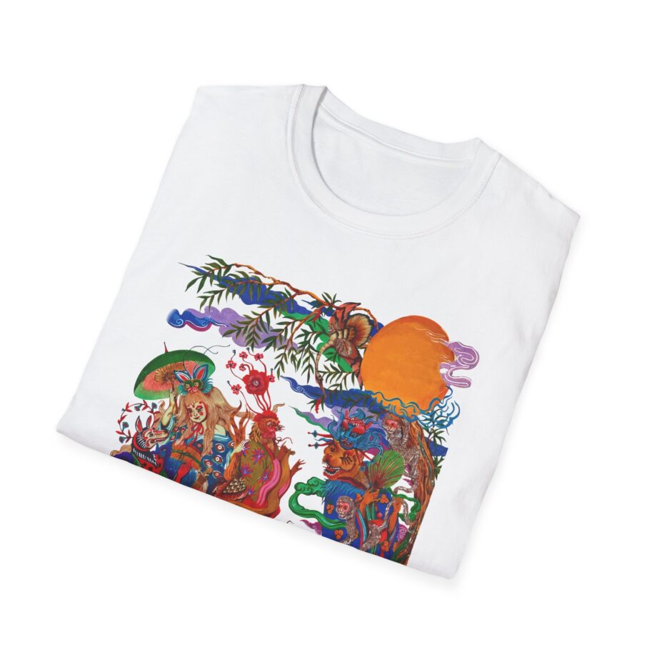 Kikagaku Moyo Tree Unisex Softstyle T-Shirt