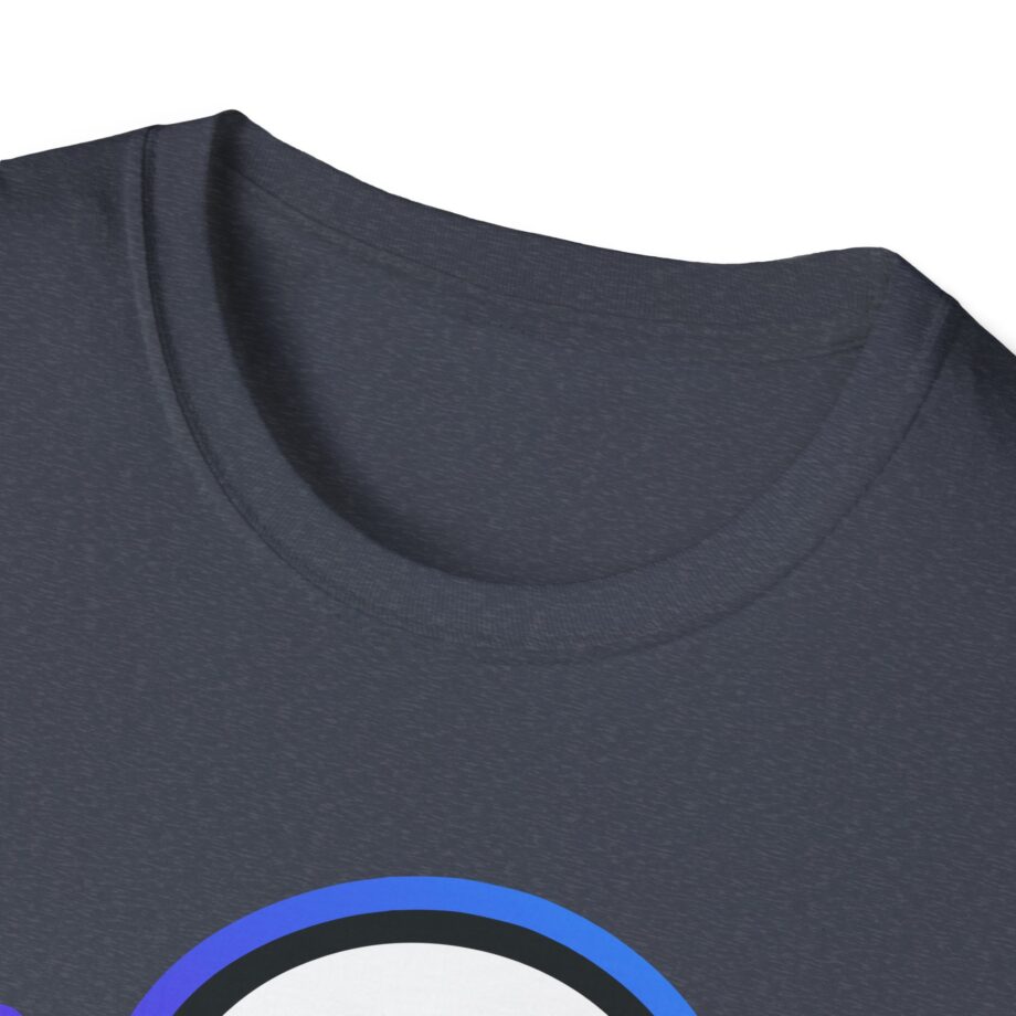 Ninja Ghosty Blue Dye Unisex Softstyle T-shirt